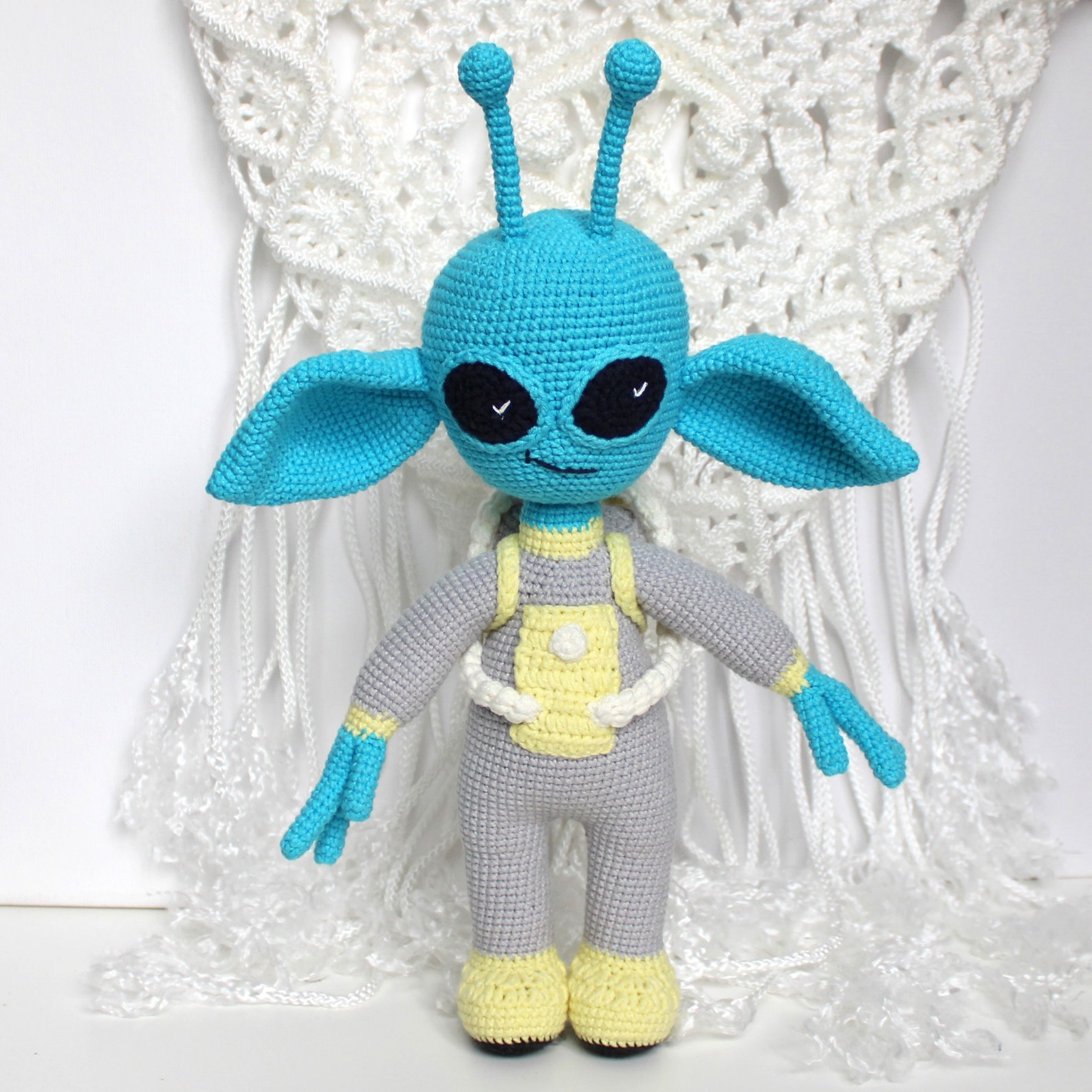 Crochet alien pattern Amigurumi alien pattern PDF in English Etsy