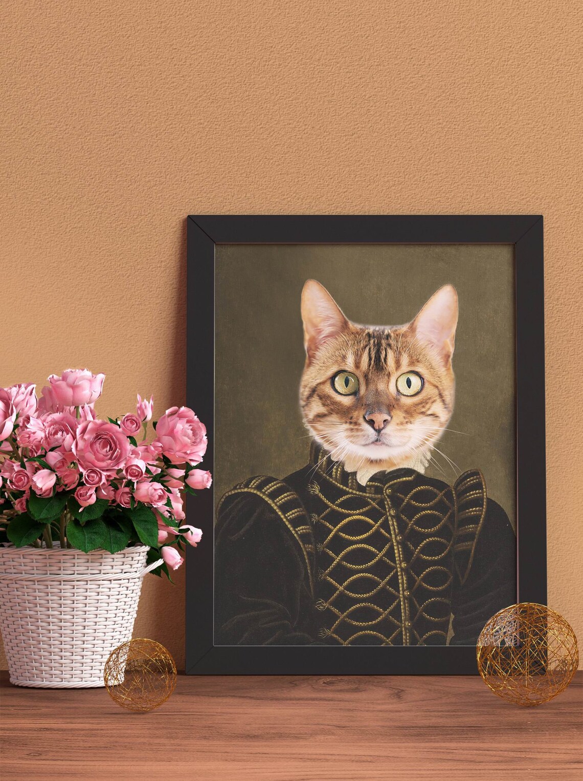 Benutzerdefinierte Hund Porträt Renaissance Royal Regal Etsy