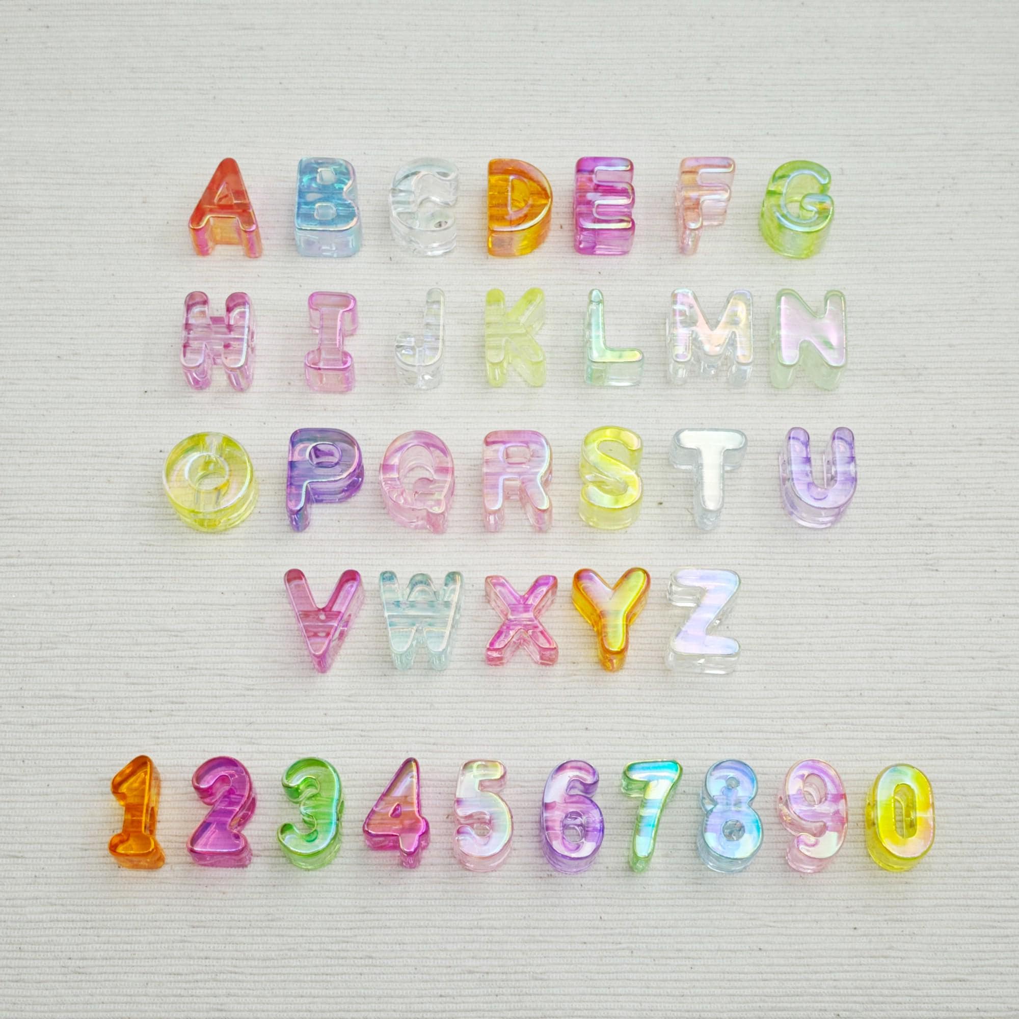 Large letter beads - Etsy 日本
