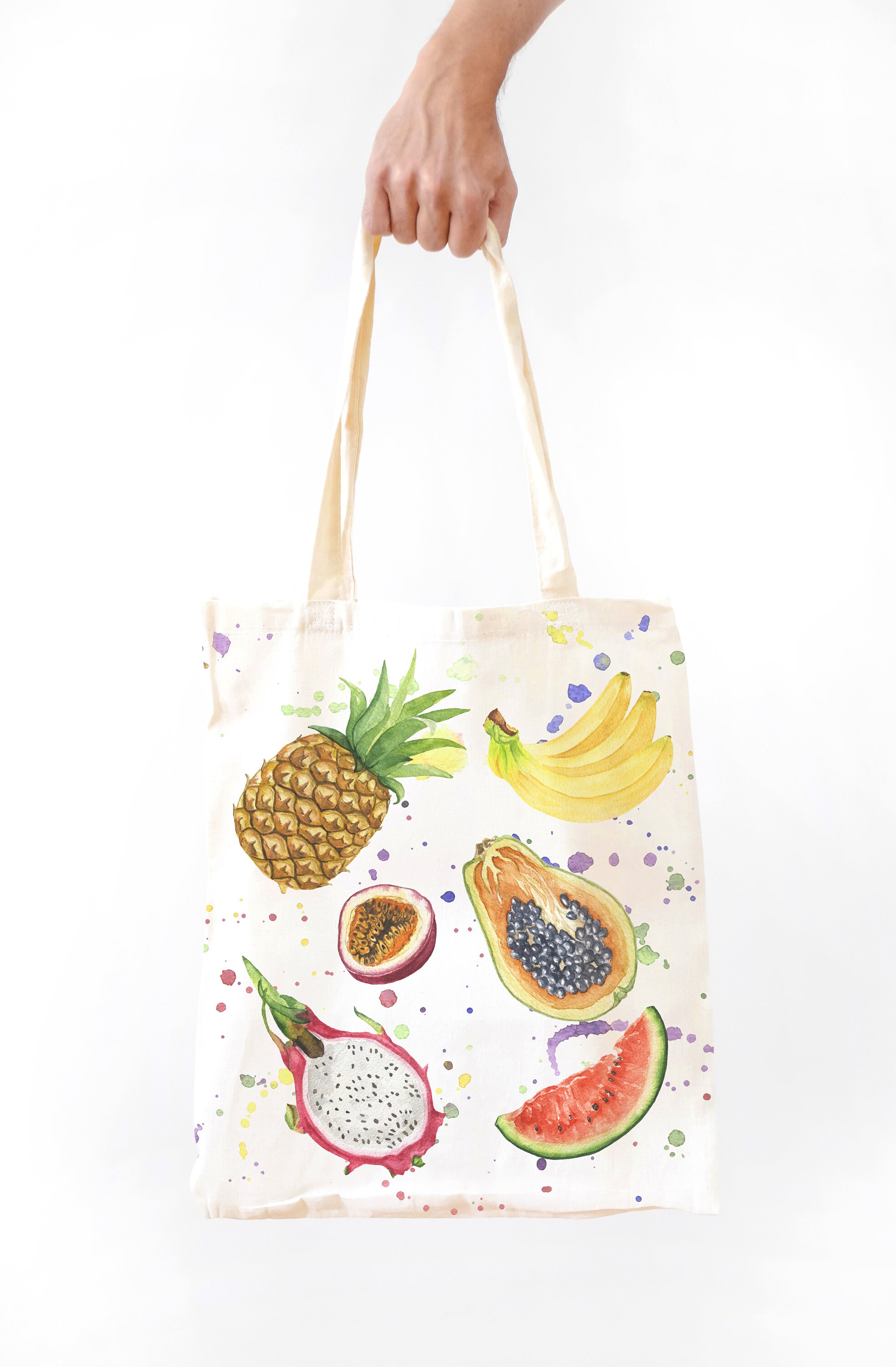 Watercolor Fruits Clipart. Healthy Food Clip Art. Summer | Etsy