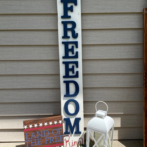 Freedom Porch shops Sign