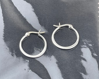 Hoop Earrings • 925 Sterling Silver Earrings