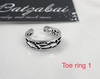 Sterling silver toe ring • Clearance sale