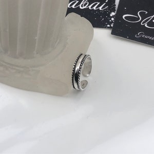 Sterling Silver Toe Ring Adjustable Toe Ring image 4