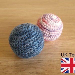 UK Terms, Crochet Cat Ball Pattern, Crochet Pattern Cat Ball Toy, Simple Crochet Ball, INSTANT DOWNLOAD