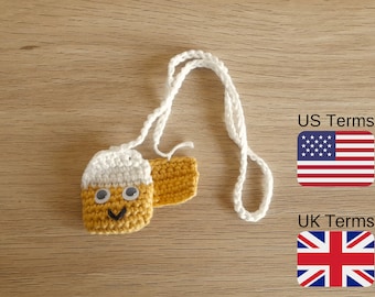 Crochet Teabag Bookmark Pattern, Teabag Bookmark Crochet Pattern, Crochet Teabag Bookmark PDF Pattern, INSTANT DOWNLOAD