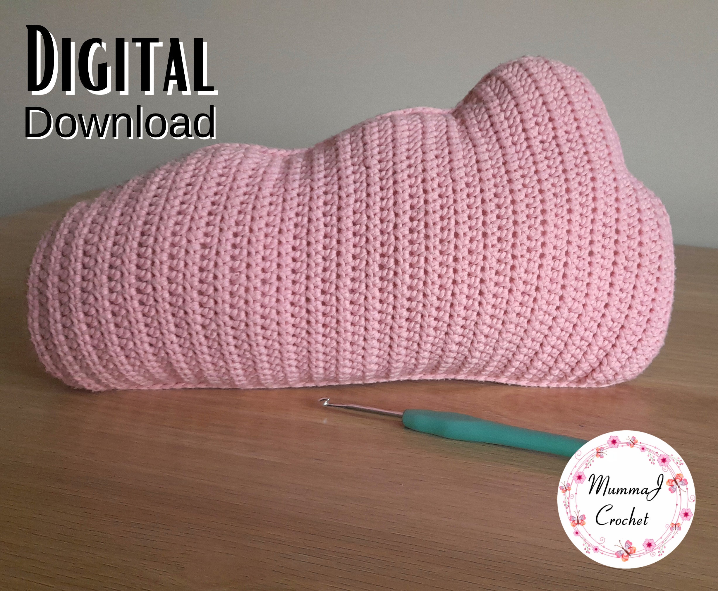 Crochet Neck Pillow 