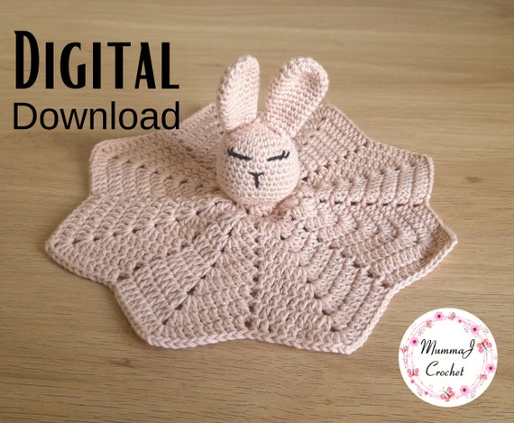 Crochet Pattern Bunny Lovey Crochet Bunny Lovey INSTANT - Etsy