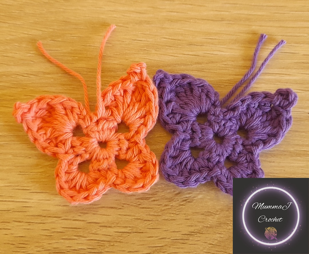 Crochet Butterfly Pattern Butterfly Crochet Pattern Crochet Etsy