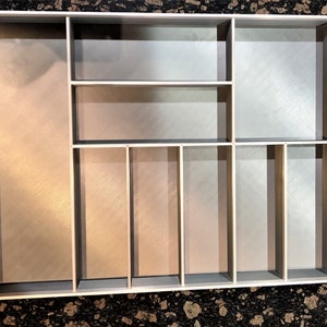 Custom Drawer Organizer, Silverware and Utensil Organizer, for Kitchen, 100% made to your specifications, Utensil Drawer Organizer