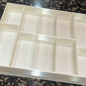 Custom Silverware Drawer Organizer,100% Custom we build your organizer to your specifications.