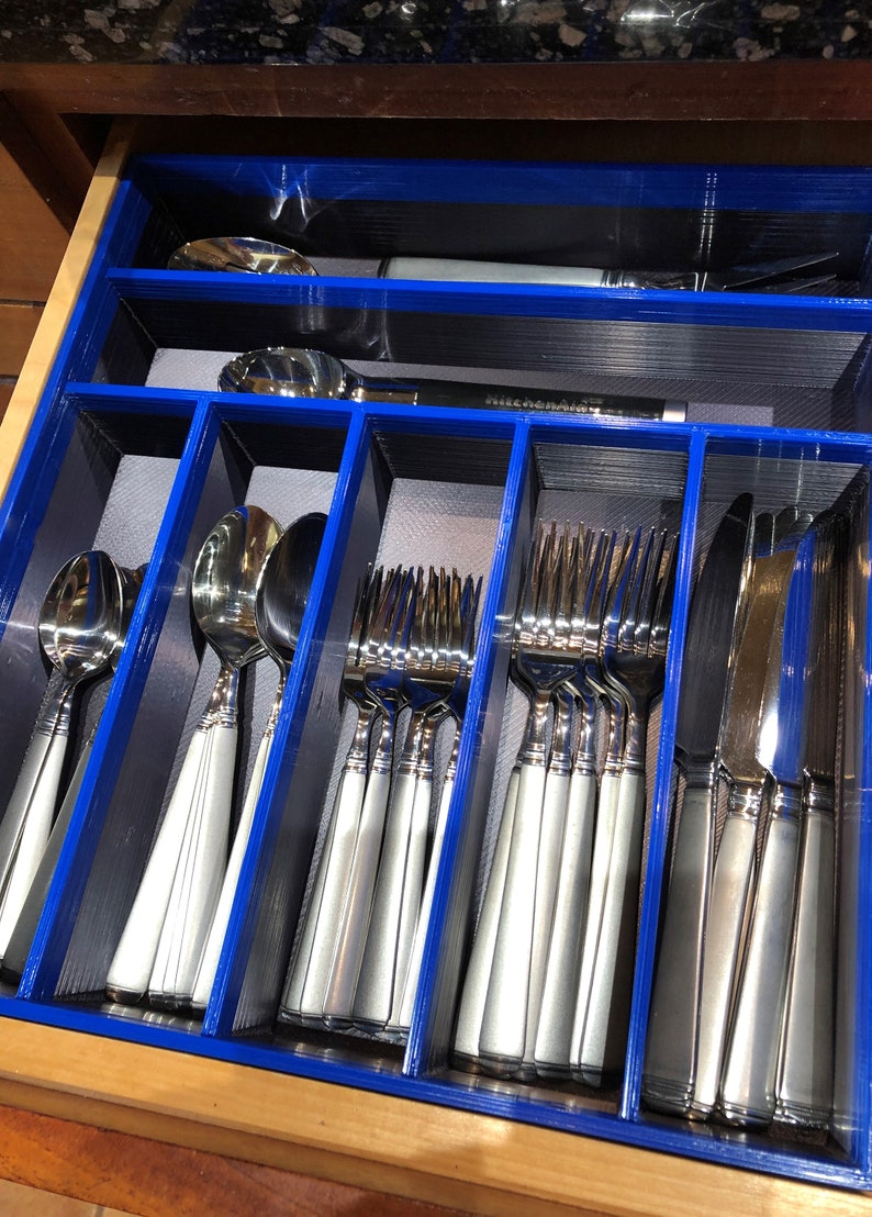 Custom Flatware Drawer Organizer 100 Custom We Build Your Etsy