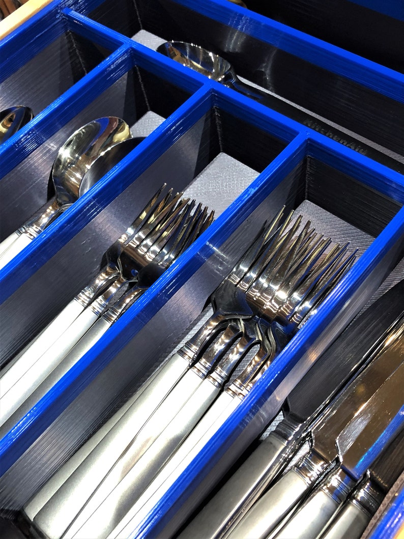 Custom Flatware Drawer Organizer 100 Custom We Build Your Etsy