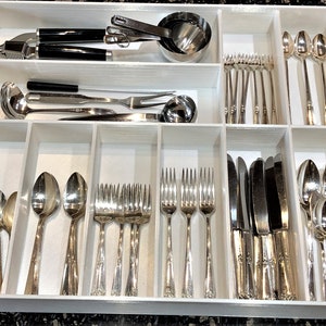 Custom Kitchen Drawer Organizer, 100% Custom we build your organizer to your specifications.