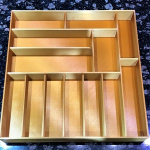 Custom Drawer Organizer, Maple 