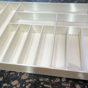 Custom Silverware Drawer Organizer,100% Custom we build your organizer to your specifications.