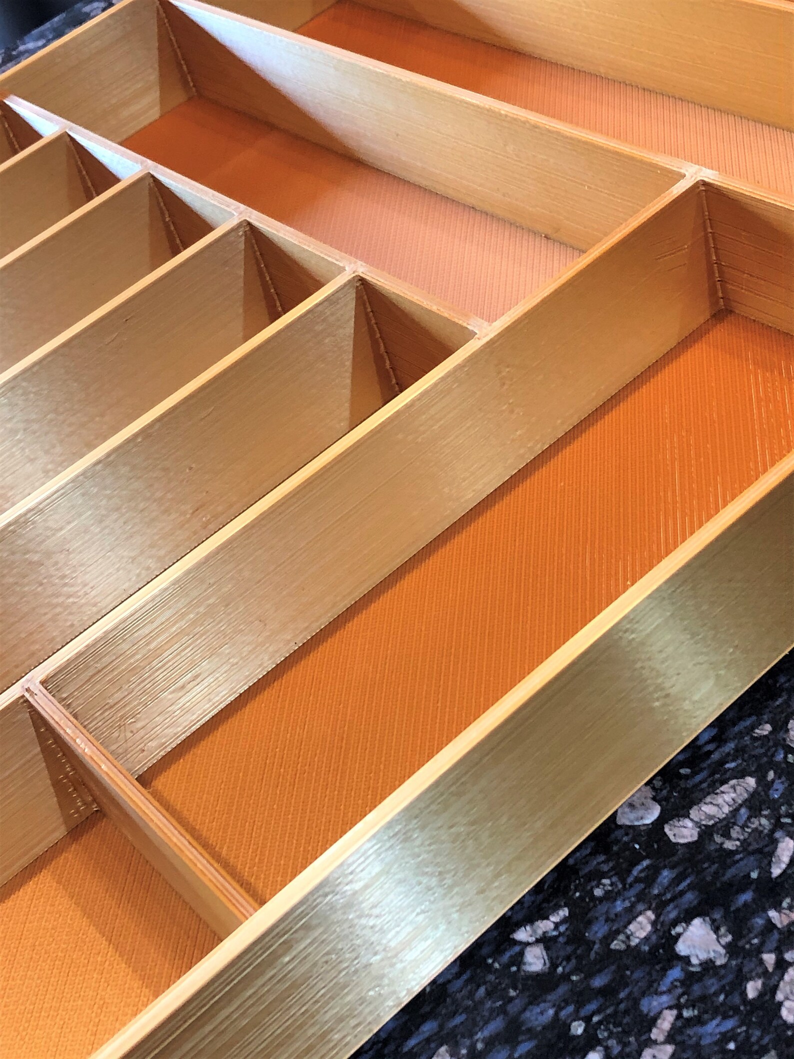 Custom Drawer Organizer, Flatware and Utensil Organizer, 100 made to