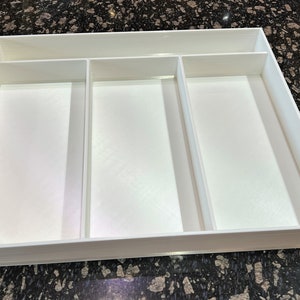 Custom Silverware Drawer Organizer,100% Custom we build your organizer to your specifications.