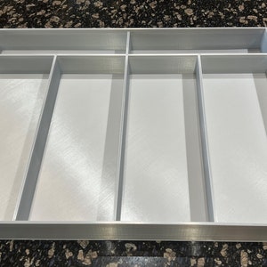 Custom Drawer Organizer, Silverware Utensils Organizer made to order