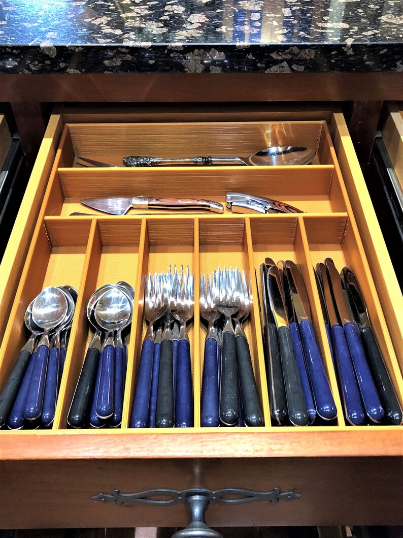 Custom Flatware Drawer Organizer 100 Custom We Build Your Etsy