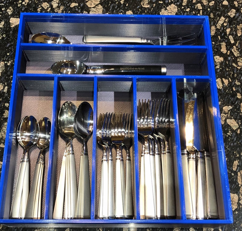 Custom Flatware Drawer Organizer 100 Custom We Build Your Etsy