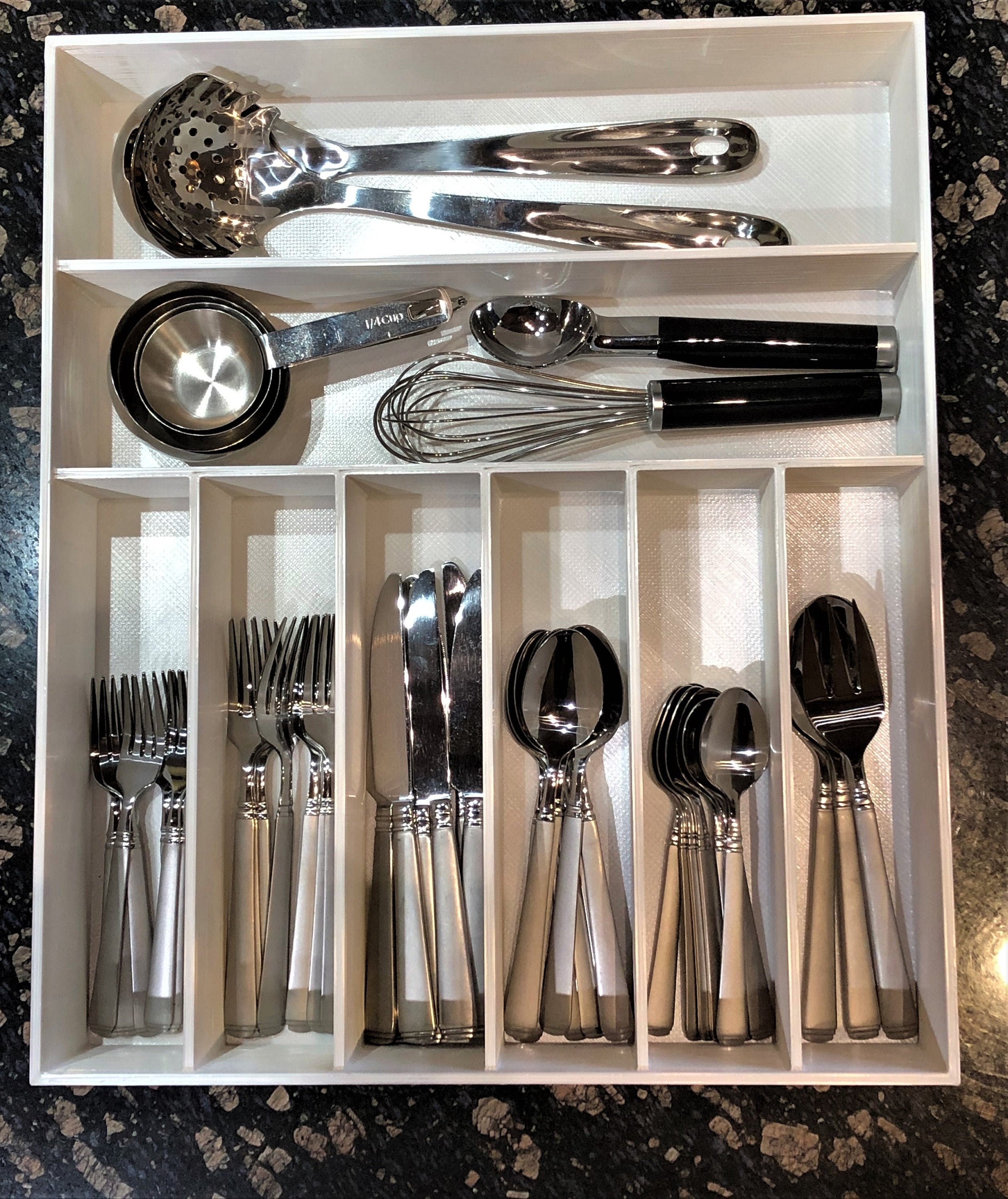 Custom Silverware Drawer Organizer built to your exact Etsy