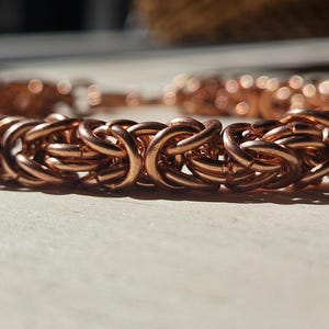 Byzantine Chainmaille Bracelet, Custom Byzantine Chainmaille Bracelet, wire wrapped Custom Byzantine Chainmaille Bracelet, Custom Bracelet