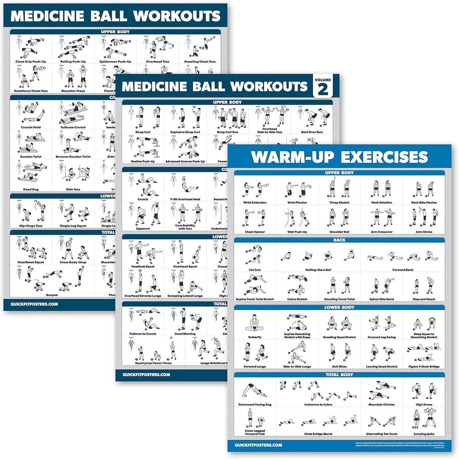 Pack Medicine Ball Workouts Volume Warm Ups Exercise