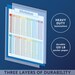 3 Pack - Multiplication Tables Poster + Division + Fractions, Decimals ...