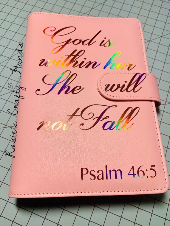 Inspirational Budget Binder With Bible Verse Etsy
