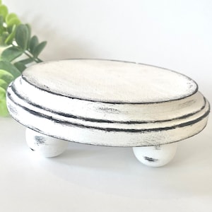 Wood Tiered Tray Risers / Farmhouse Risers / Home Decor / Mug Stand / Plant stand / Candle Holder / Farmhouse Home Decor /