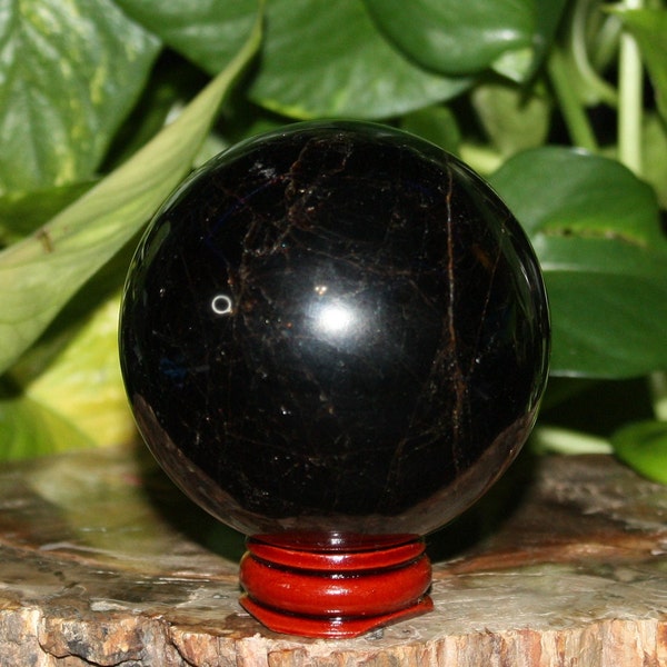 Black Tourmaline Sphere, Black Tourmaline Orb