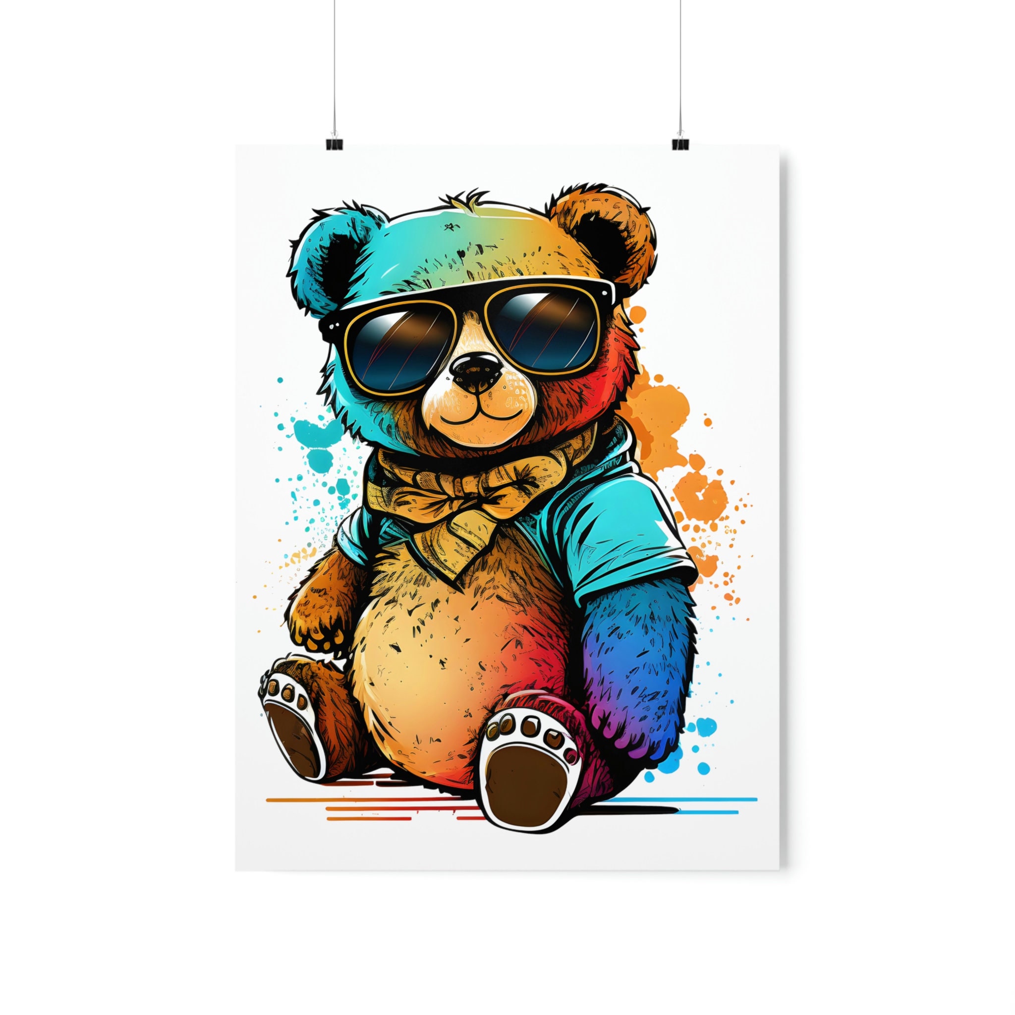 A Cool Bear Premium Matte Vertical Posters