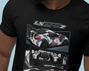 LS Swapped 370Z T-Shirt: JDM Car Enthusiast Apparel