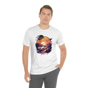 Vintage Lambo Style 2 Unisex Jersey Short Sleeve Tee