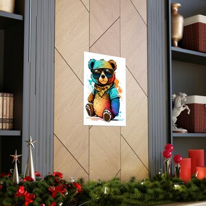 A cool Bear Premium Matte Vertical Posters