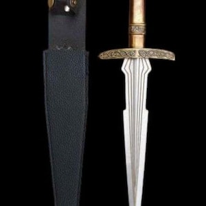 Lokis Flamme Schwert, handgefertigtes Fantasy Schwert inspiriert von der nordischen Mythologie, dem Gott des Unheils Klinge, Rächer Sammler Geschenk.