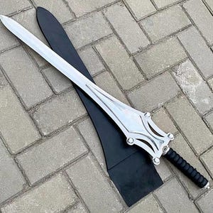 Customized Hand Forged HE-Men Replica Sword, Master Of The Universe Cosplay and Fantasy Sword, Grayskull She-Ra Collectible Sword.