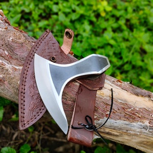 Hand Forged Carbon Steel Axe Head, Axe and Hatchet, Historical Ragnar Lothbrok Viking Axe Head, Gift Axe head For Men