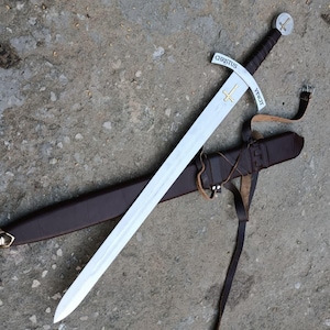 Handcrafted Faithkeeper Sword of the Templars - Collectible Replica