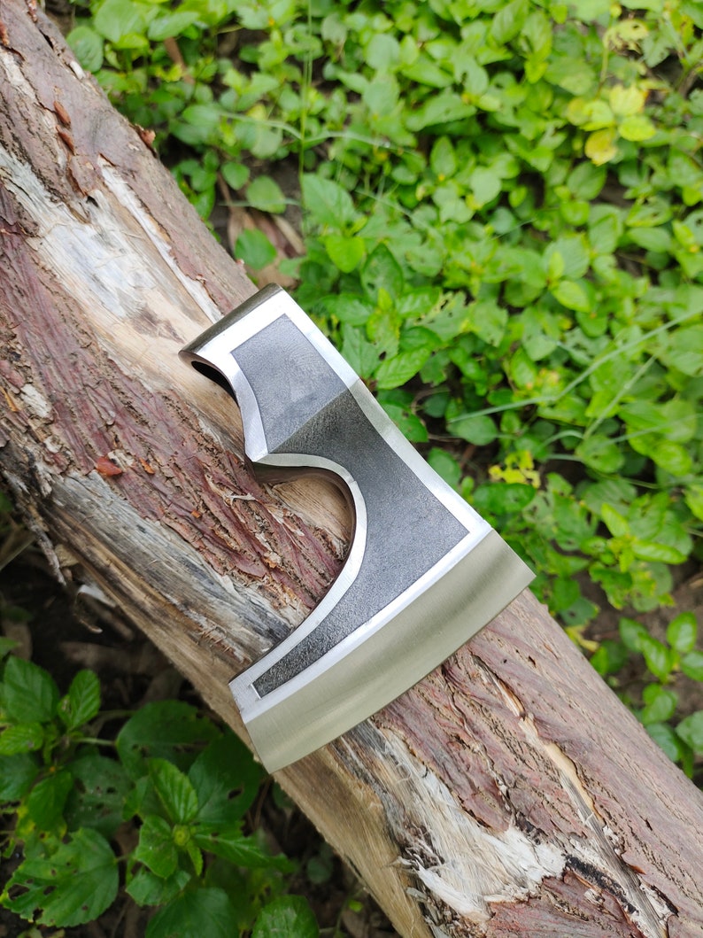 5 Scandinavian Axe Head,hand Bearded Carbon Axe Head, Axe and