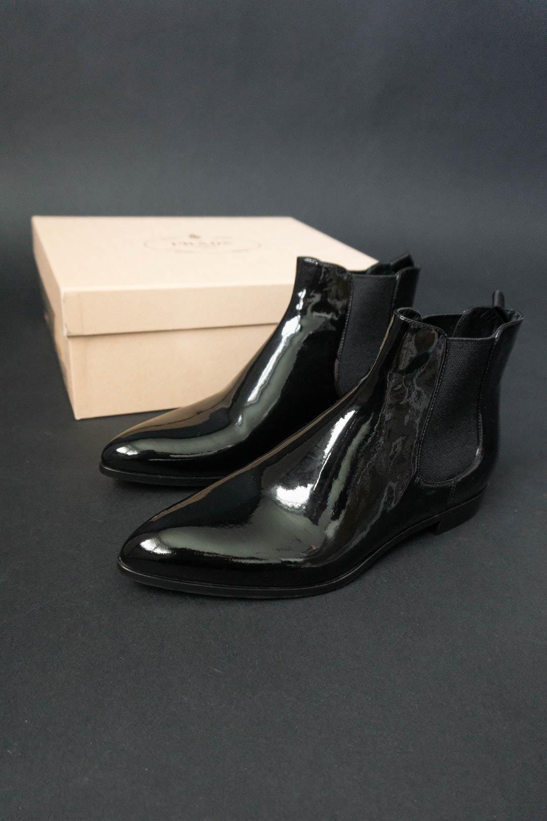 Prada Vintage Boots - Etsy