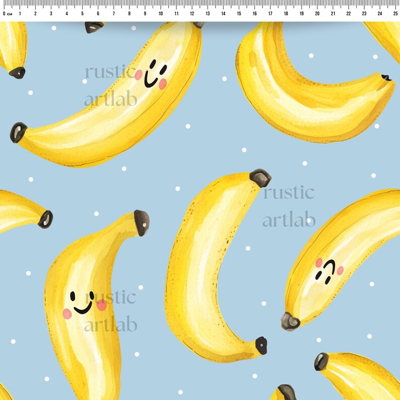 Banana Seamless Pattern preview