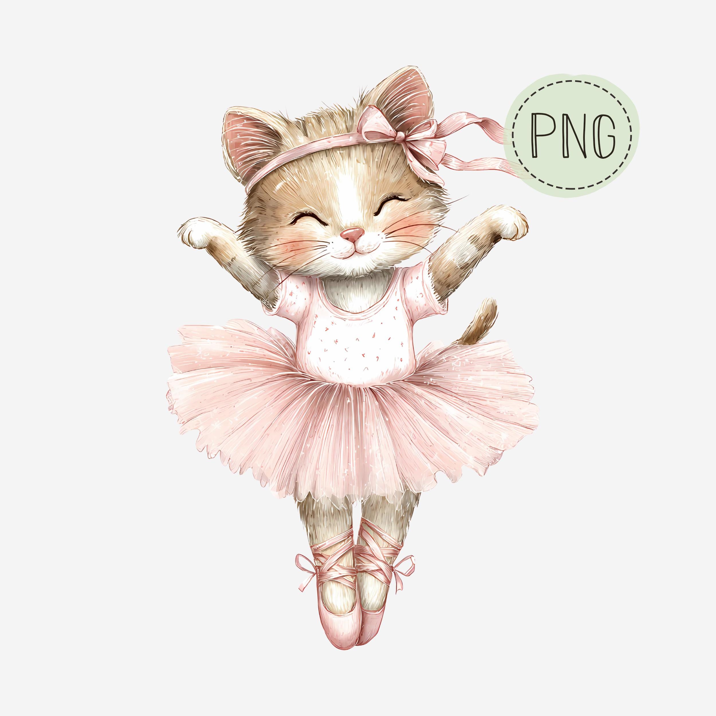 Poupée Chat Célestine : La Petite Ecole de Danse - Cadeau de naissance