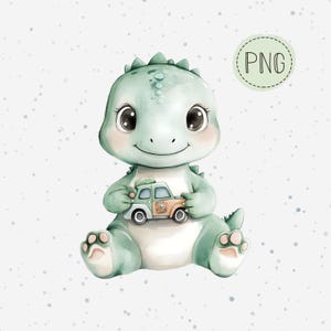 Cute Dinosaur PNG, kids sublimation file, Dino PNG transfer file, heat transfer design