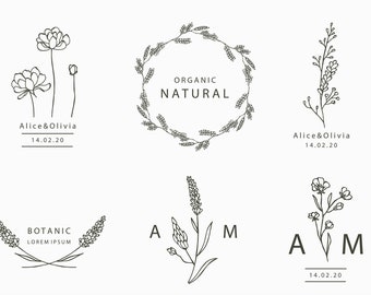 Free Free Flower Logo Svg 810 SVG PNG EPS DXF File