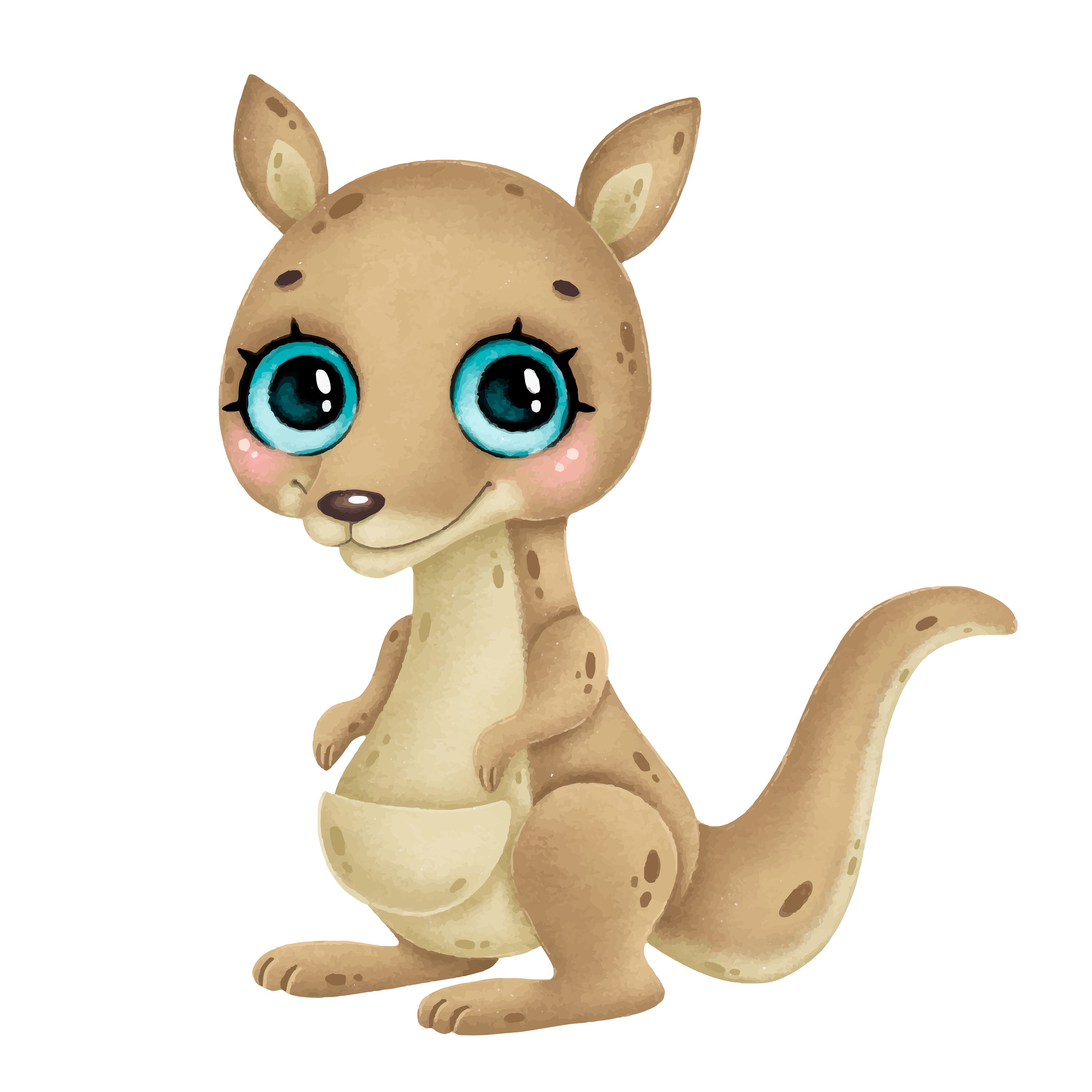 Cute cartoon Animals Illustration Svg cartoon Bundle Svg | Etsy