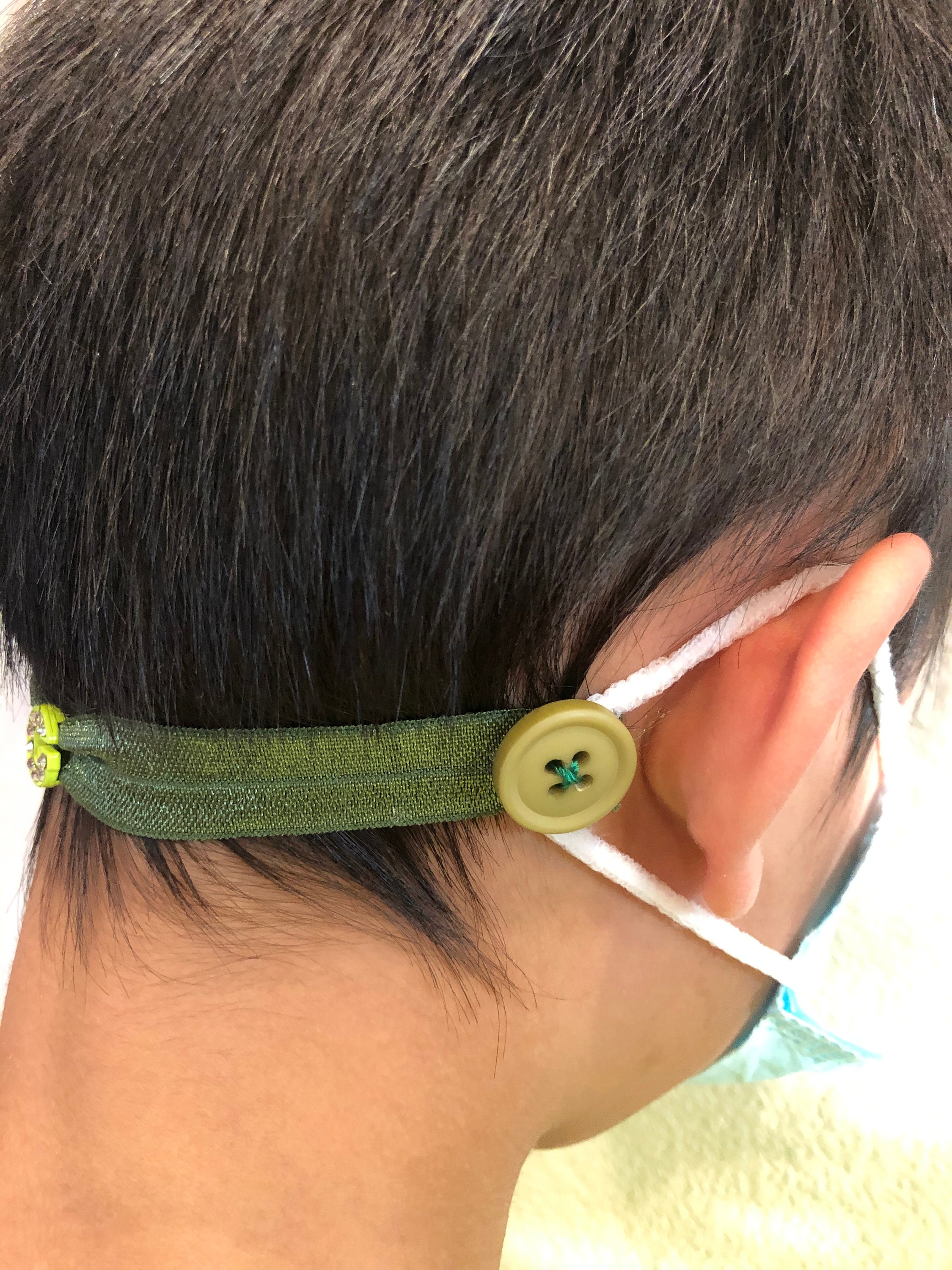 Sale Mask Extender Button Extension Face Maskmonogram Face Etsy Ireland