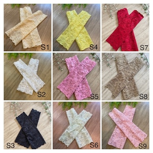 Holiday lace fingerless gloves winter gloves for women arm warmers costume  gloves evening & formal gloves women winter accessories