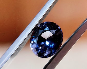 Natural Grey Spinel for Jewelry Making, 1.33 Ct
